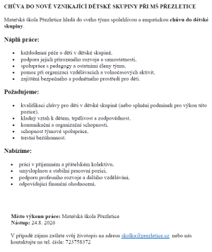 Prezletice_chůva